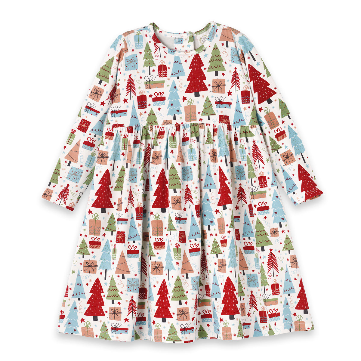 Christmas Merry Girl's Soft Bamboo Dress