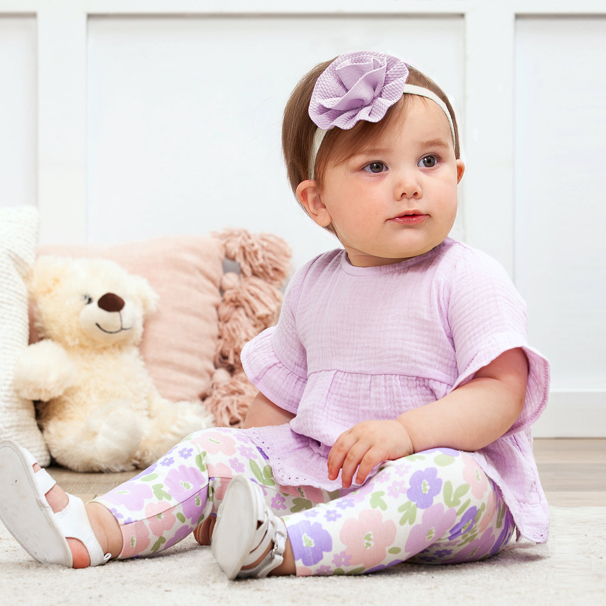 Flower Frolic Top & Leggings Set