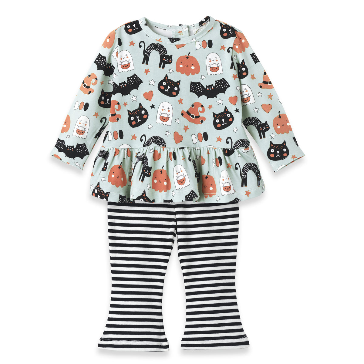 Halloween Pumpkin-Pals Girl's Top & Leggings