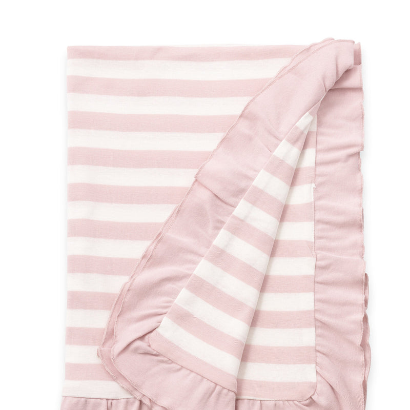 Tesa Babe Baby Accessories Blanket / One Size Baby Girl Stroller Blanket Pink Stripes