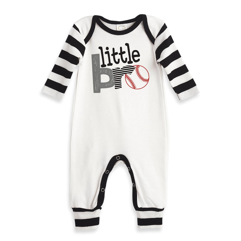 Tesa Babe Baby Boy Clothes Little Bro Baseball Romper