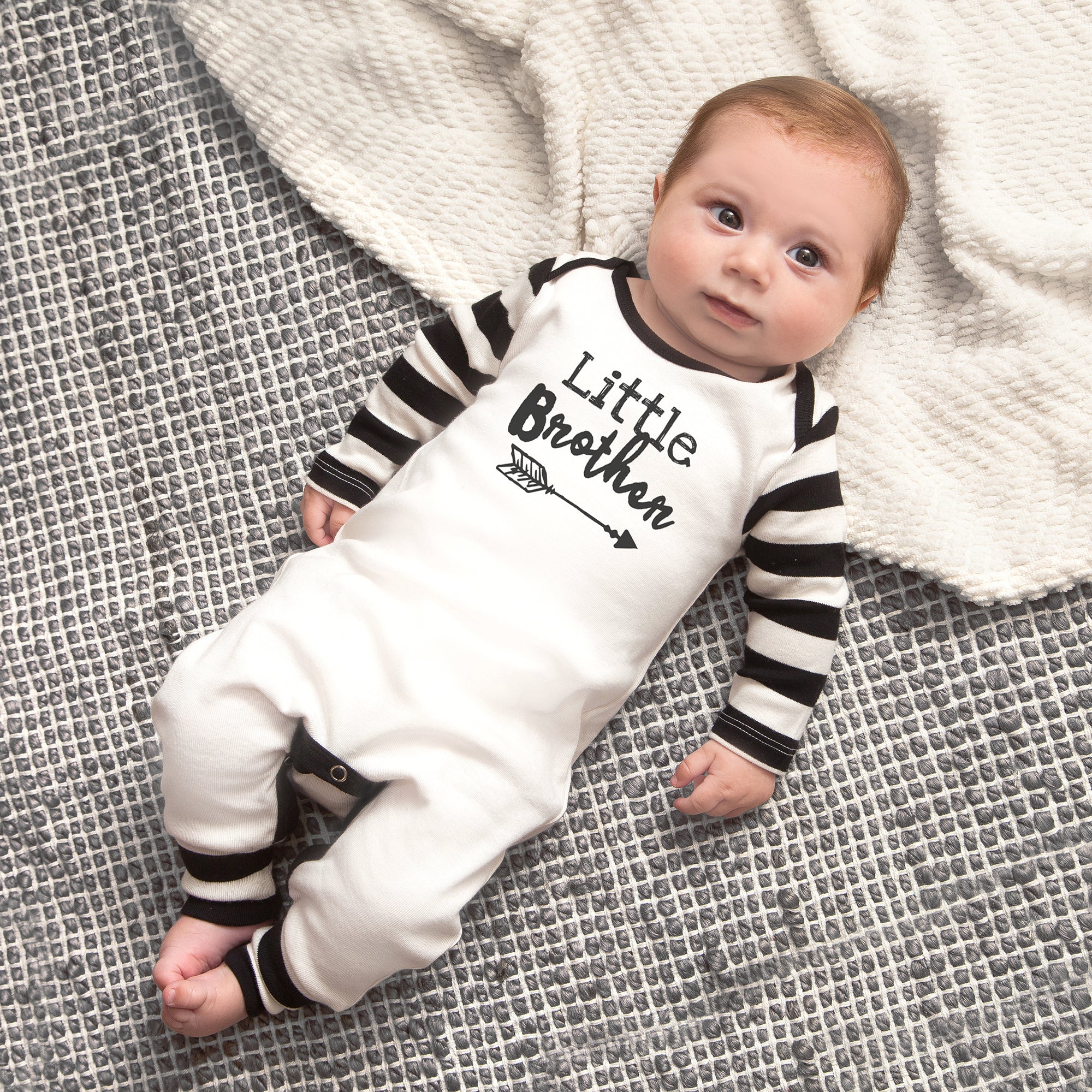 Newborn Little Brother Romper Tesa Babe