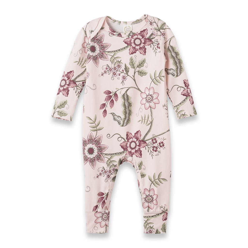 Tesa Babe Baby Girl Clothes Floral Stitchery Romper