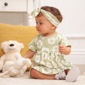 Tesa Babe Baby Girl Clothes Flower Fields Dress