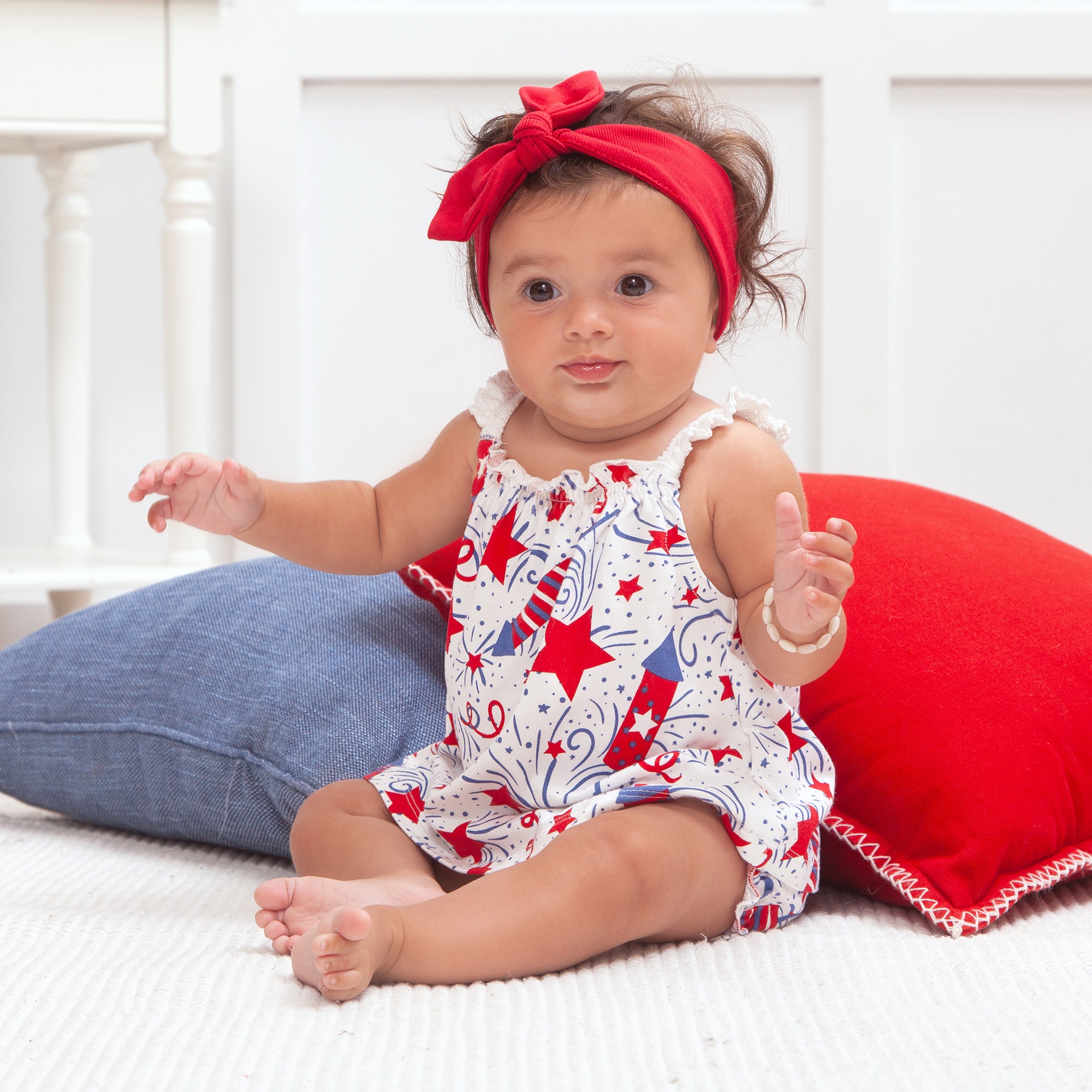 Patriotic Swing Top Bloomers Set