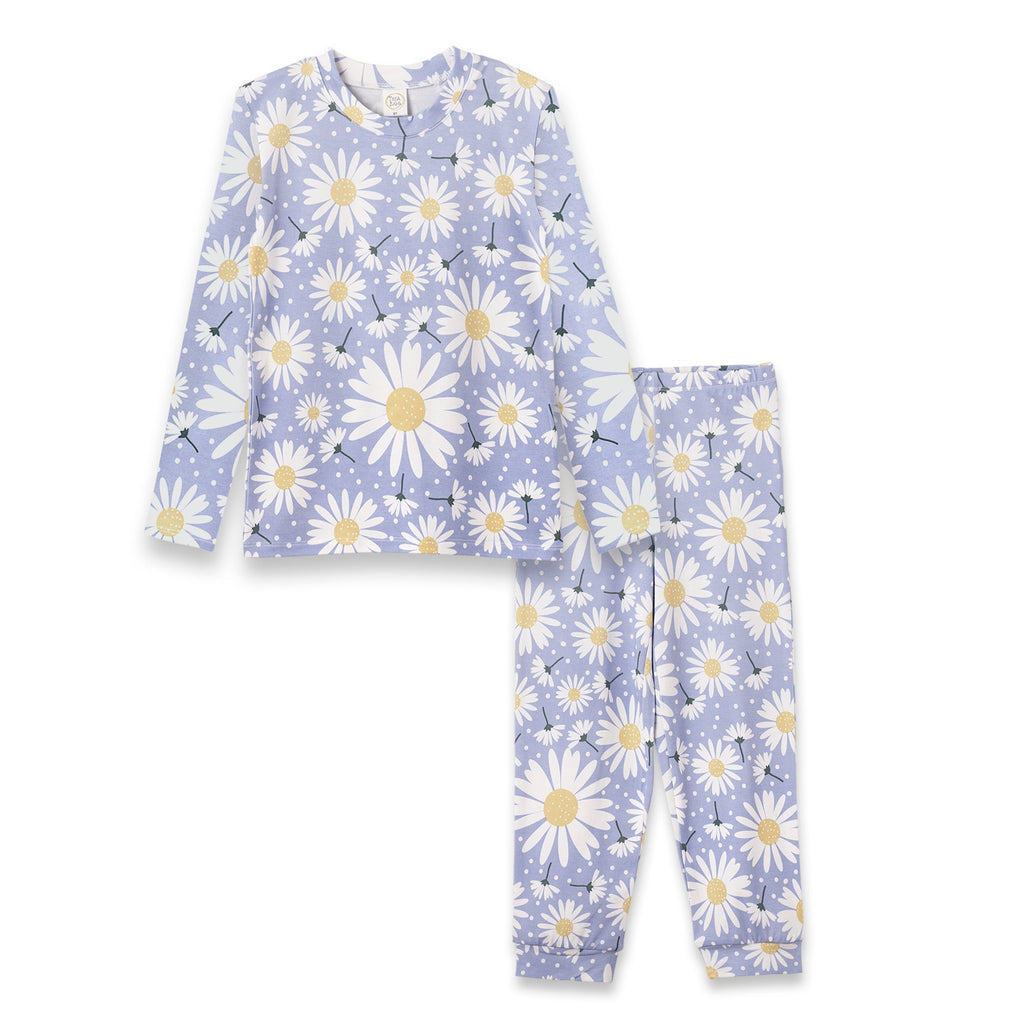 Tesa Babe Base Product Wild Daisies LS Kids Pajama Set
