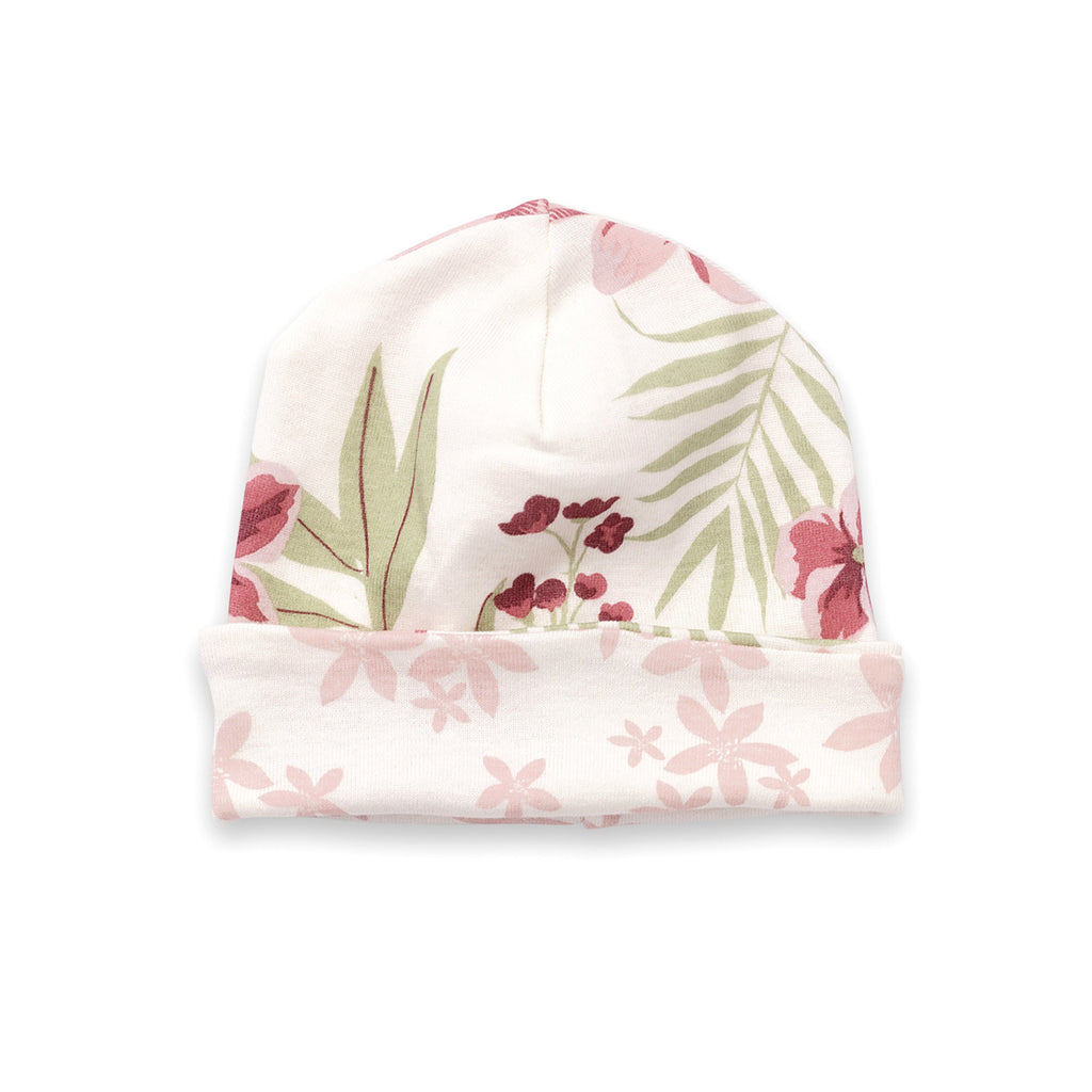 Tesa Babe Baby Accessories Hat / NB-3M Baby Hat Tropical Blooms