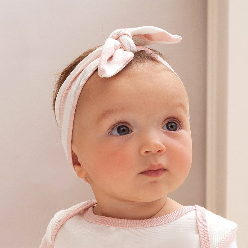 Tesa Babe Baby Accessories Headband / One Size Baby Headband Pink Stripes
