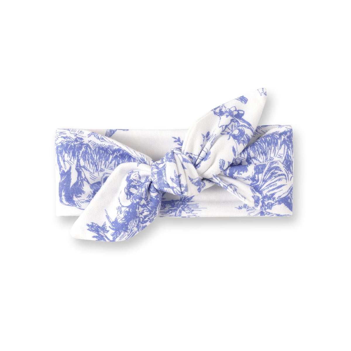Tesa Babe Baby Accessories Headband / One Size Baby Headband Toile de Jouy Bamboo