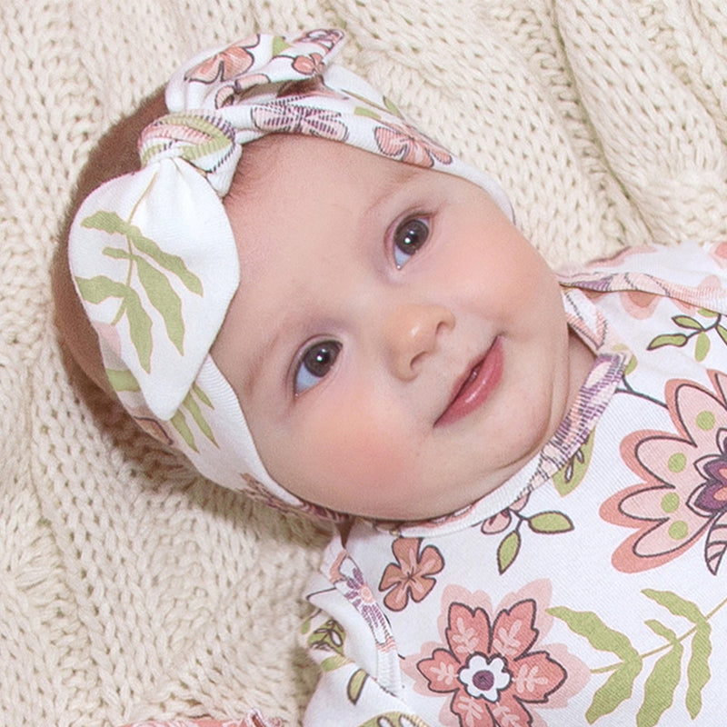 Tesa Babe Baby Accessories Headband / One Size SALE! Baby Headband Garden Brocade