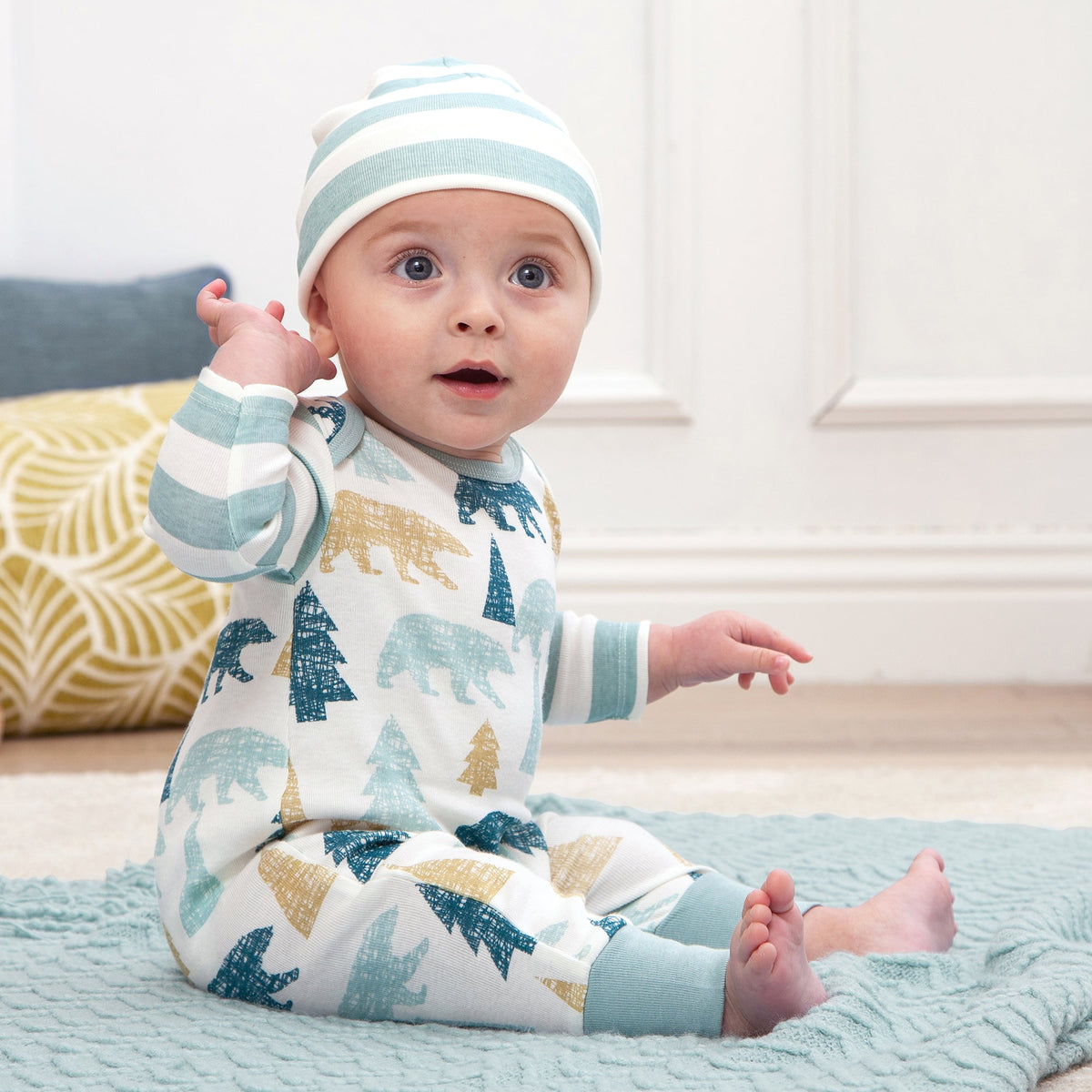 Tesa Babe Baby Boy Clothes Baby Boy Woodland Romper