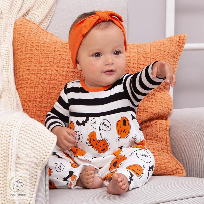 Tesa Babe Baby Girl Clothes Romper / 3-6 Months Baby Girl Halloween Empire Waist Romper