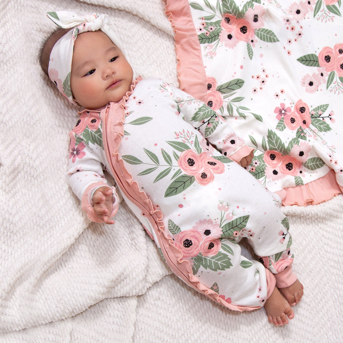 Tesa Babe Baby Girl Clothes Baby Girl Jardin Floral Romper