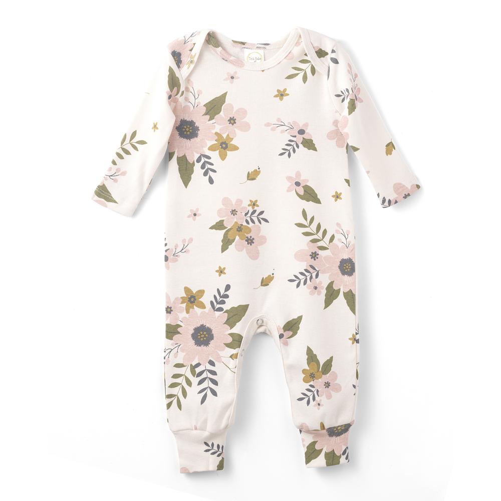 Tesa Babe Baby Girl Clothes Baby Girl Meadow Flowers Romper