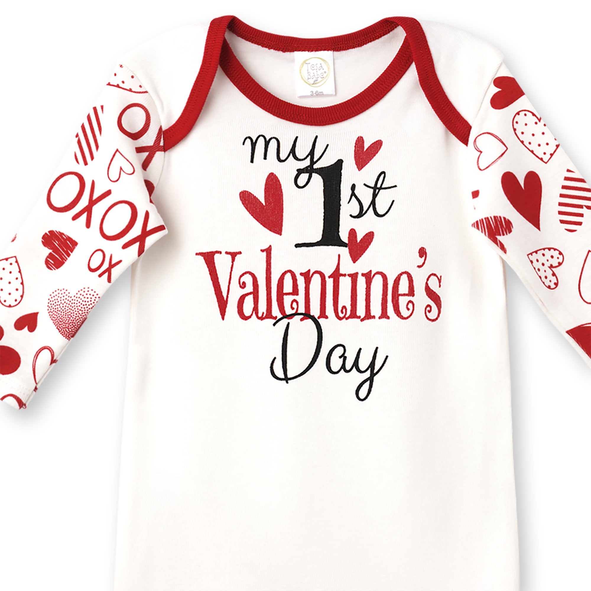 My 1st Valentine Romper Tesa Babe