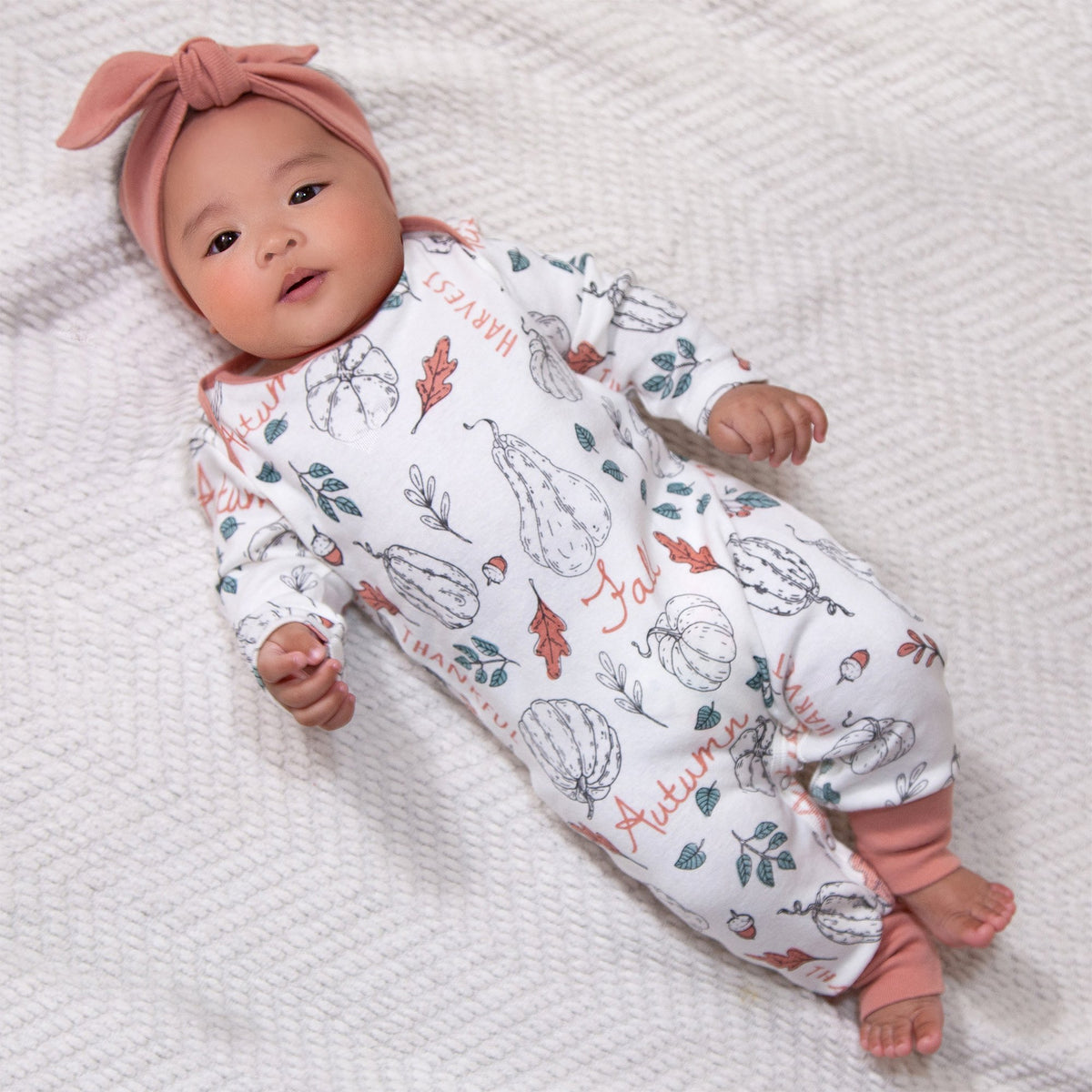 Tesa Babe Baby Girl Clothes Romper / Newborn Baby Girl Thanksgiving Romper
