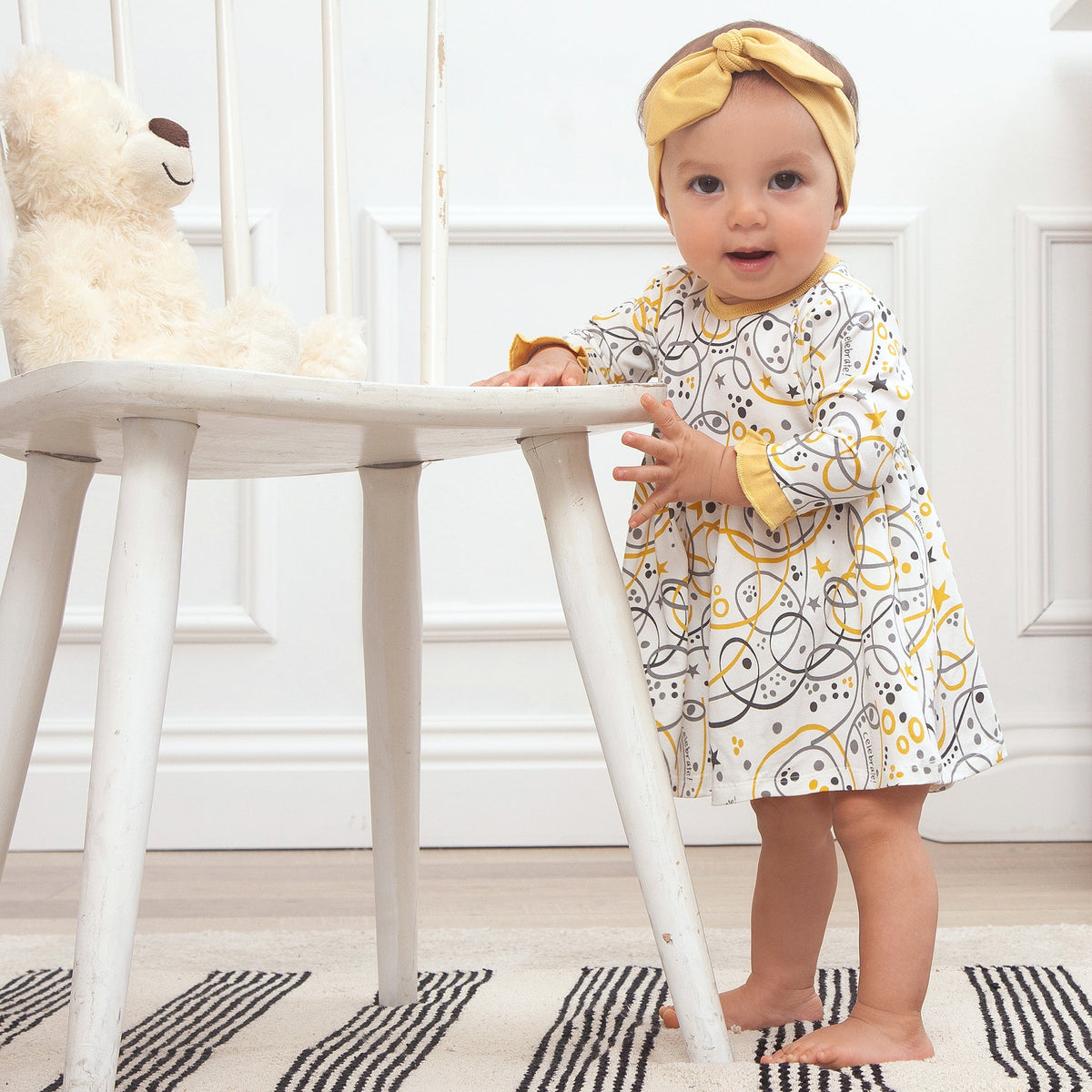 Tesa Babe Baby Girl Clothes Celebrate New Year Dress