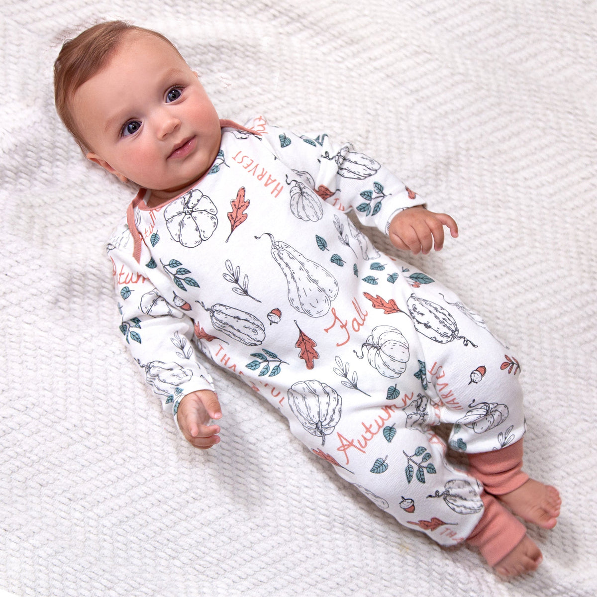 Tesa Babe Baby Girl Clothes Thankful Harvest Romper