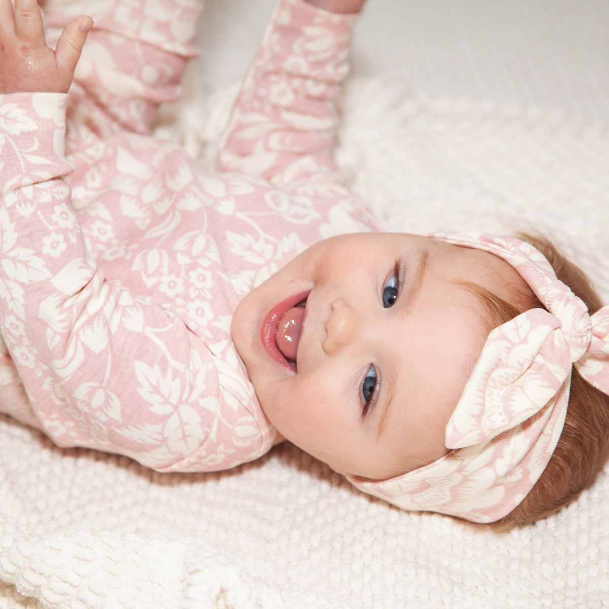 Tesa Babe Baby Headbands Headband / One Size Headband Vintage Rose