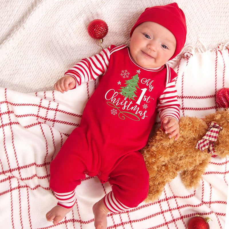 Tesa Babe Baby Unisex Clothes My 1st Christmas Romper