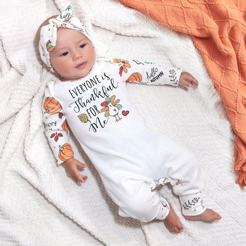 Tesa Babe Baby Unisex Clothes x "Everyone is Thankful for Me" Romper