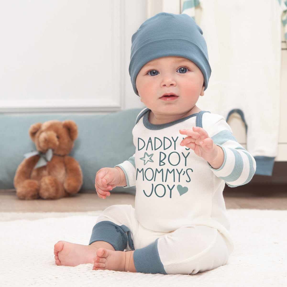 Tesa Babe Base Product Daddy's Boy Mommy's Joy Romper