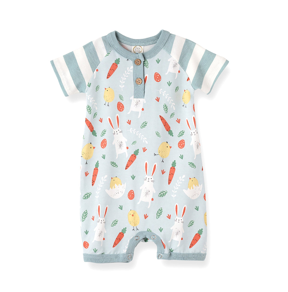 Tesa Babe Base Product NB Easter Peeps Shorty Romper