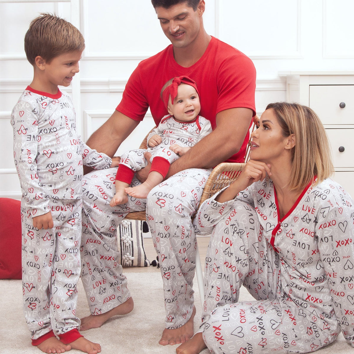 Tesa Babe Base Product LOVE Kid's Pajama Set