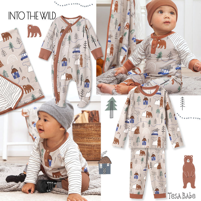 Tesa Babe Childrens Pajamas Into The Wild Kid's Pajama Set
