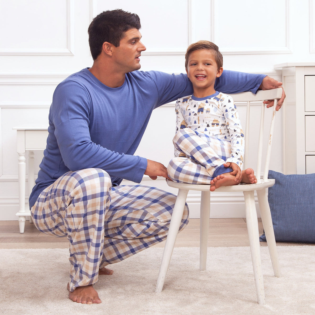 Tesa Babe Men's Pajamas Plaid Men's Pajama Pants