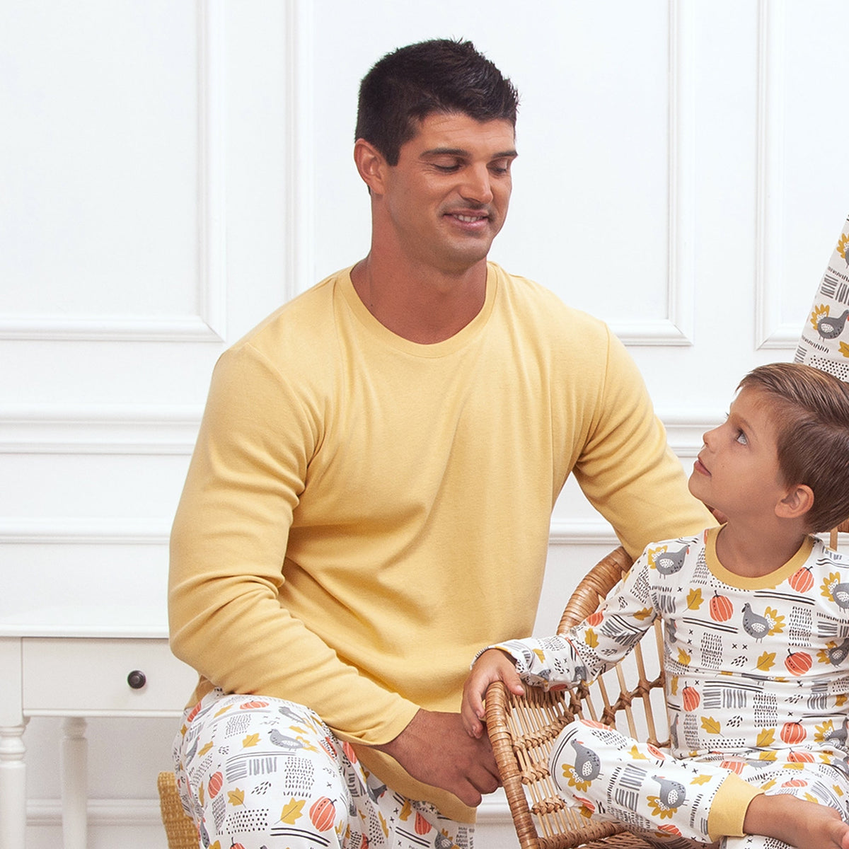Tesa Babe Men's Tee Mustard Yellow Men's Long Sleeve Tee