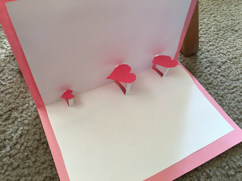How to Make a Pop-Up Valentine's Card!