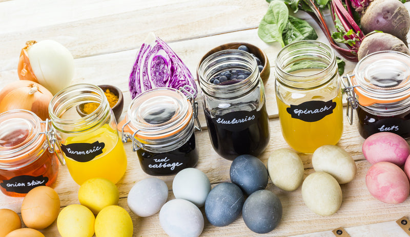 How to Make Organically Dyed Easter Eggs this Easter!