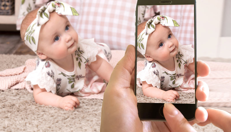 Lights, camera, action! How to take professional home photos of your baby