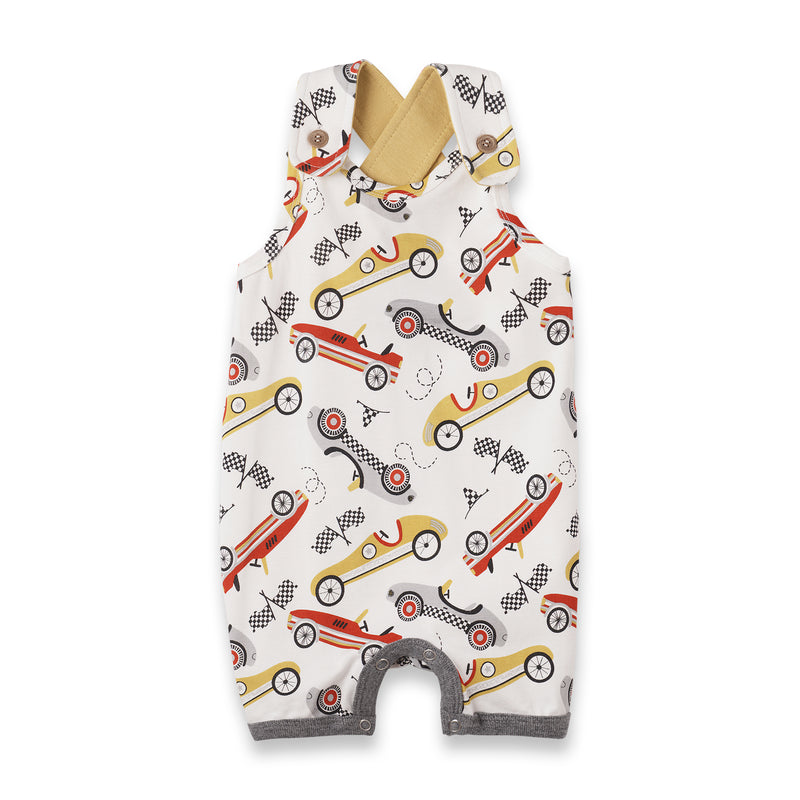 Speed Racer Criss-Cross Romper 3-6M
