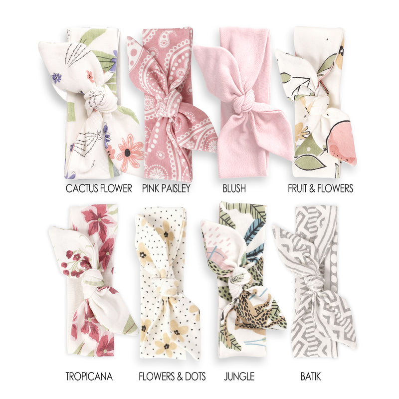 Adorable Cotton Headbands – 8-Pack of Everyday Cuties!
