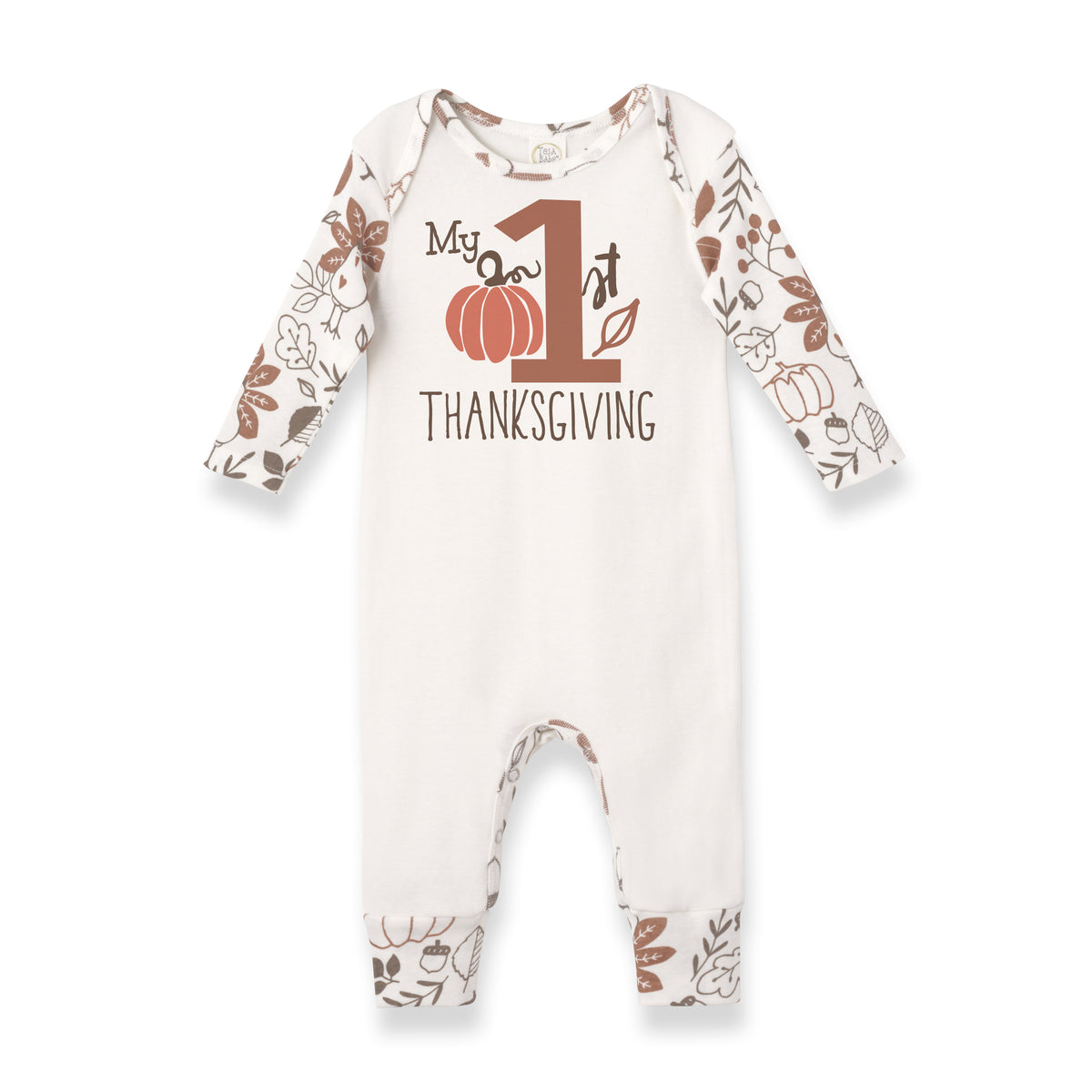 Baby's "My 1st Thanksgiving" Cotton Romper