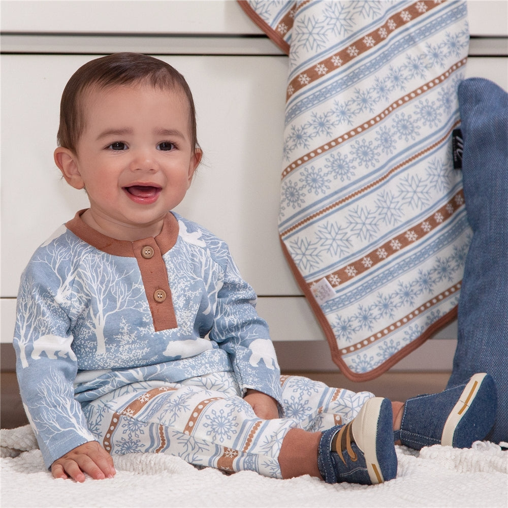 Beary Wilderness Henley Cotton Set