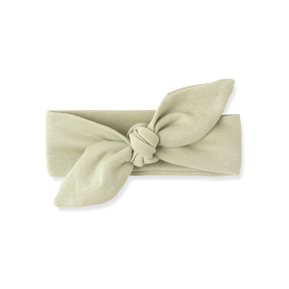 Baby Girl's Sage Green Cotton Headband