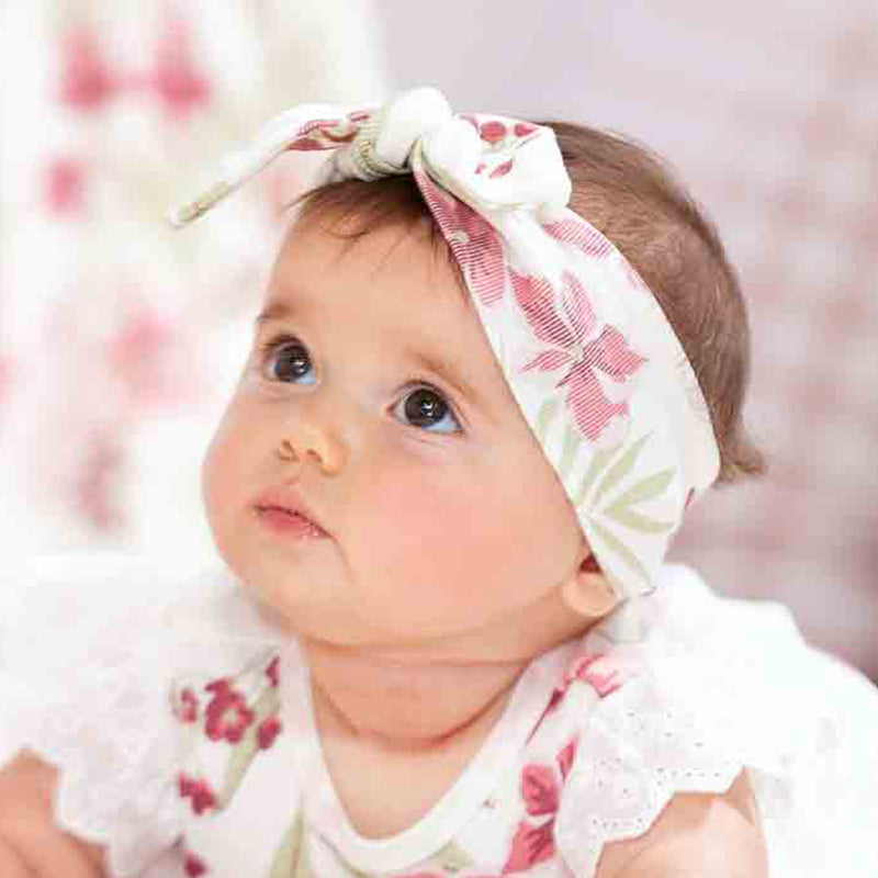 Adorable 8-Piece Set of Soft & Stretchy Cotton Headbands-2