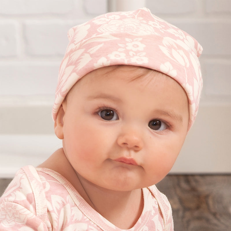 Baby Girl Set of 8 Cotton Hats Grab Bag