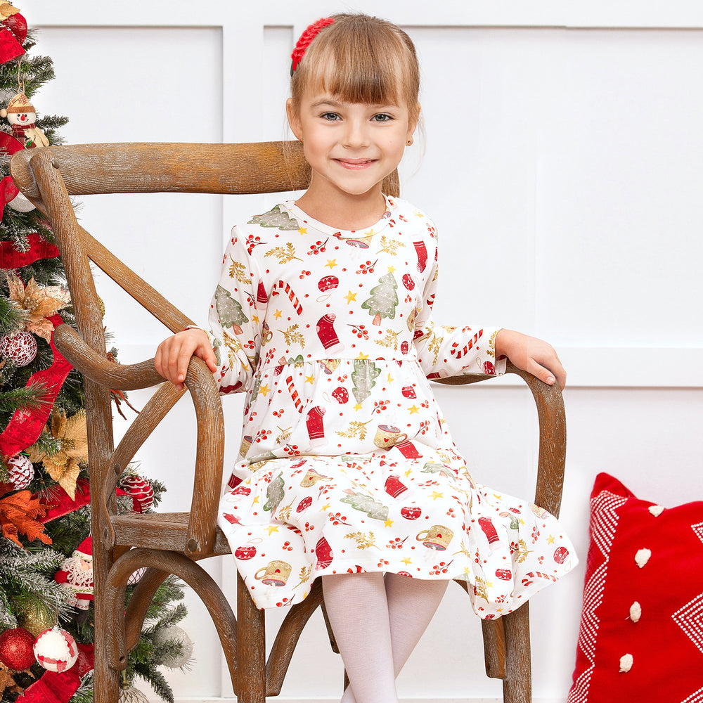 twirl christmas dress Ciara's Christmas Twirl Dress 3T