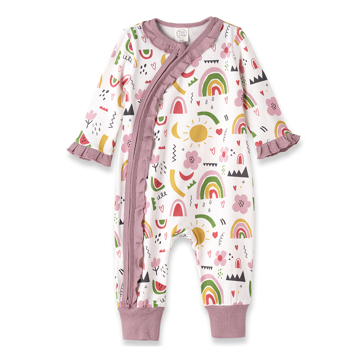 Sweet Sunshine Zippered Romper