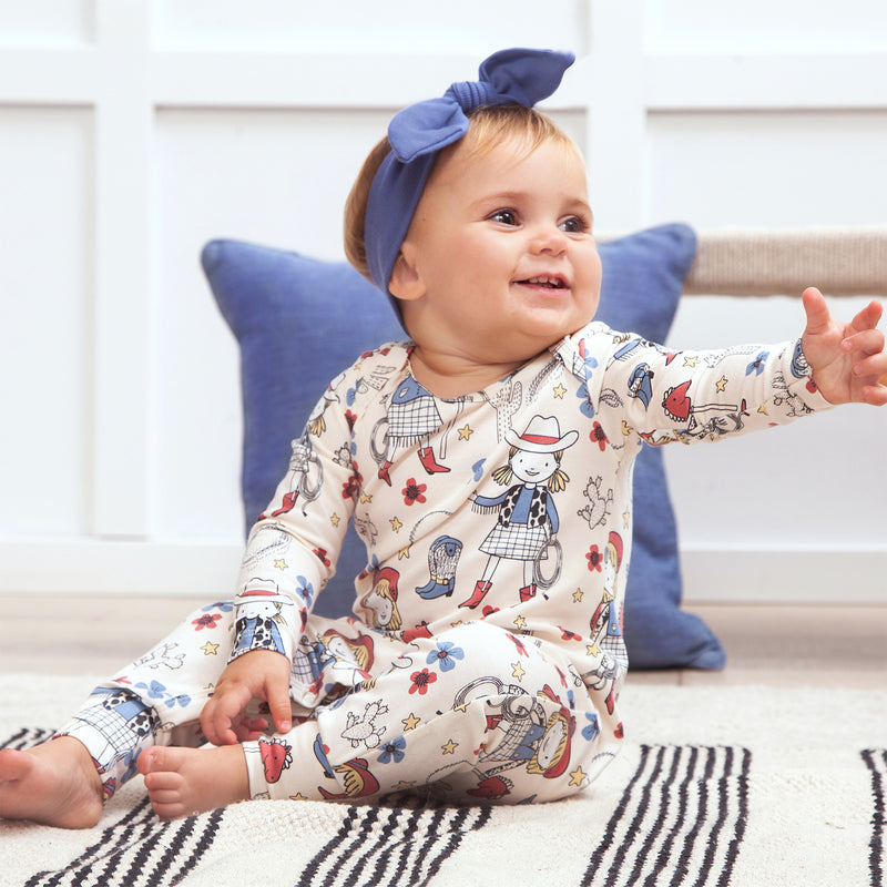 Cowgirl Annie Oakley Western Bamboo Romper