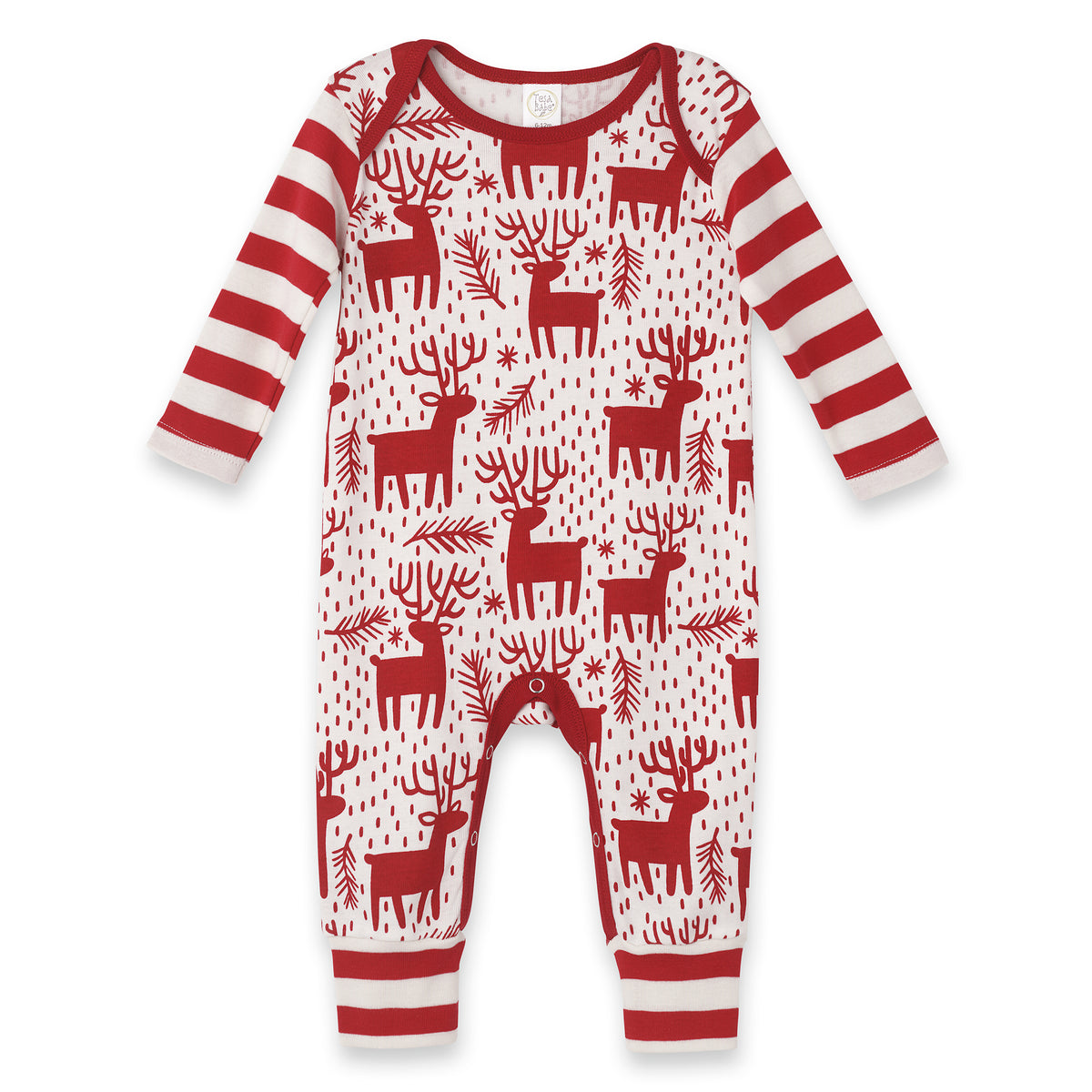 Christmas Caribou Romper 6-12 months