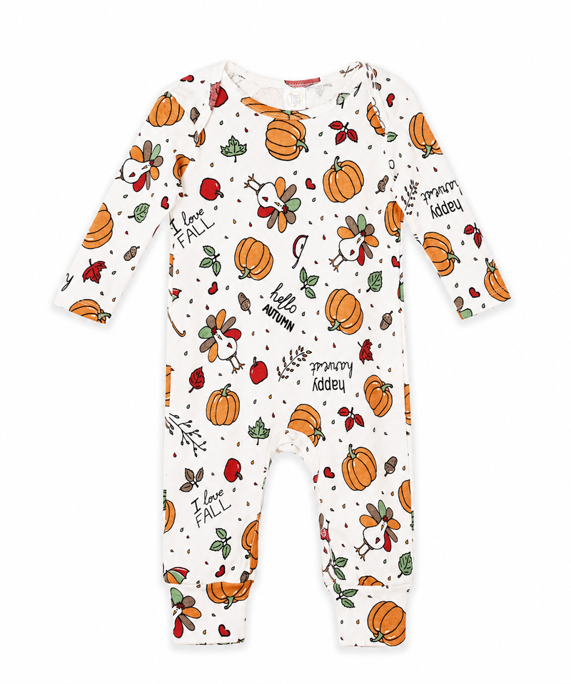 Happy Harvest Cotton Romper