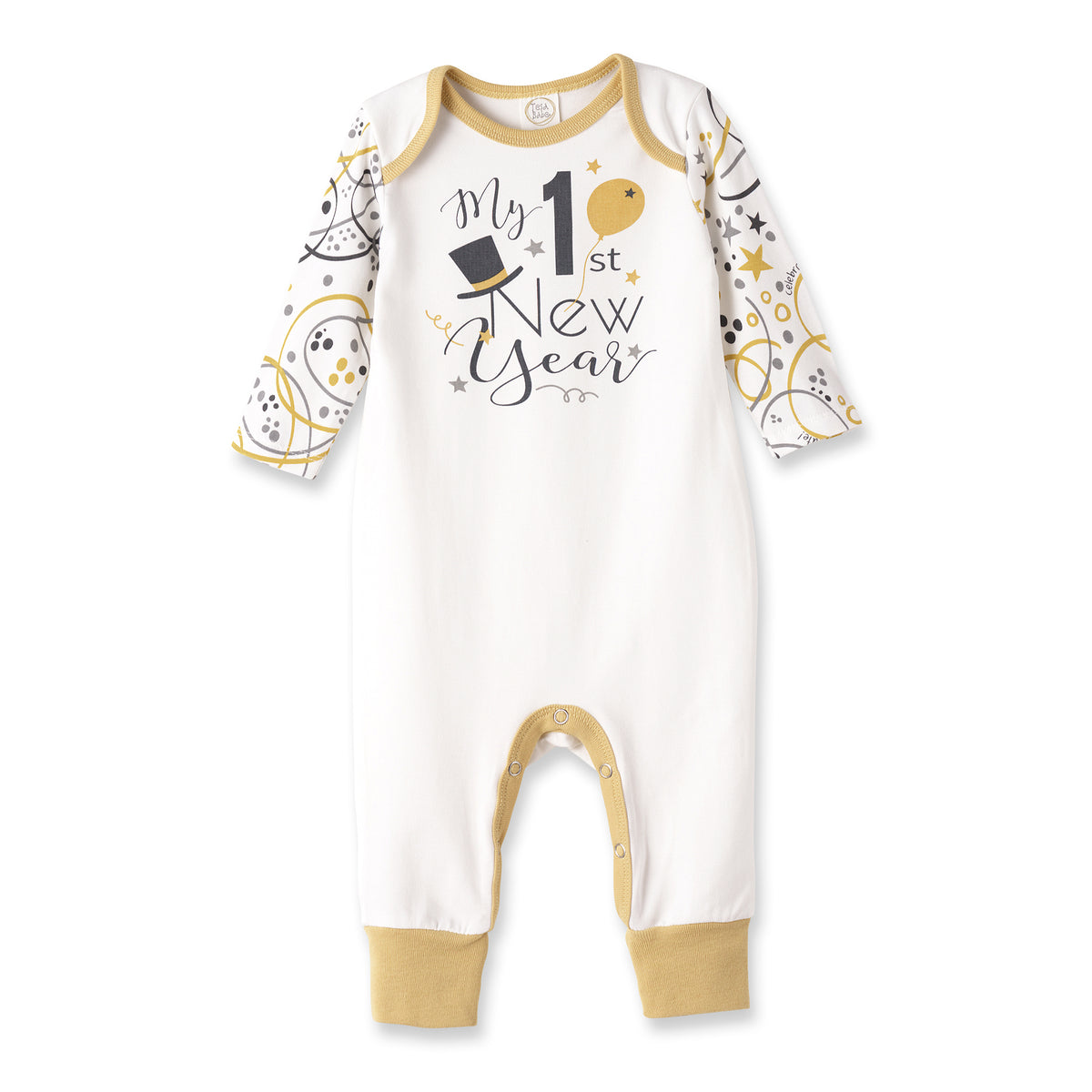 Baby's "My 1st New Year" Bamboo Romper 0-3M