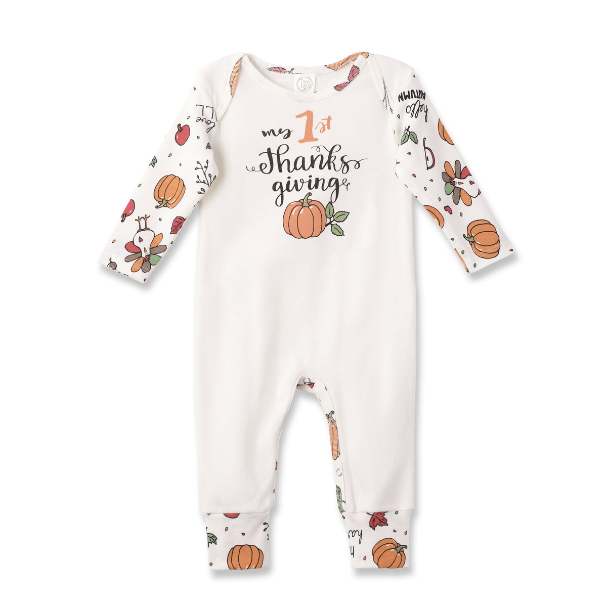 My 1st Thanksgiving Cotton Romper
