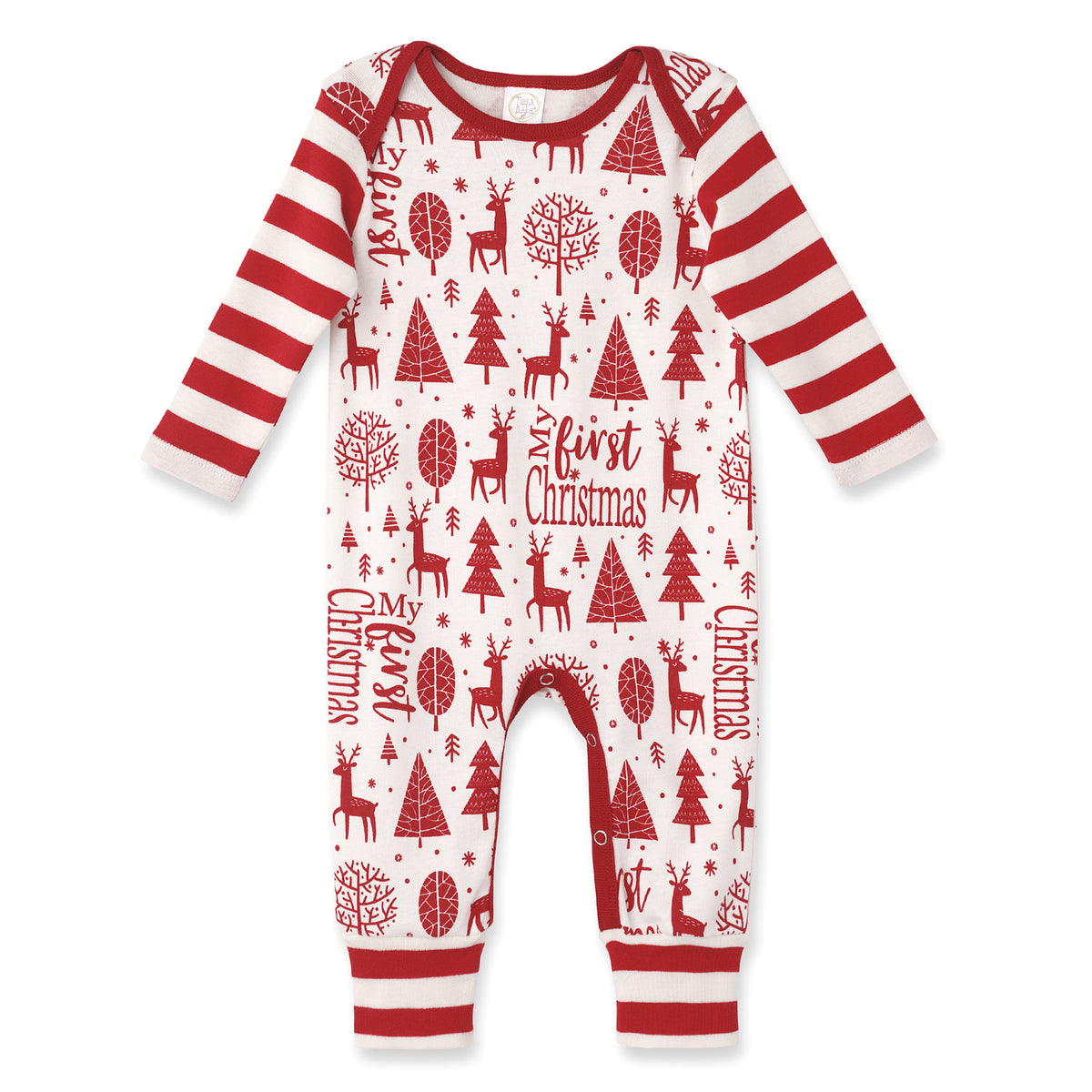 My First Christmas Cotton Romper