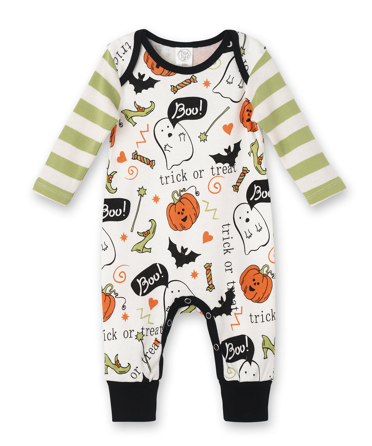 Halloween Trick or Treat Cotton Romper